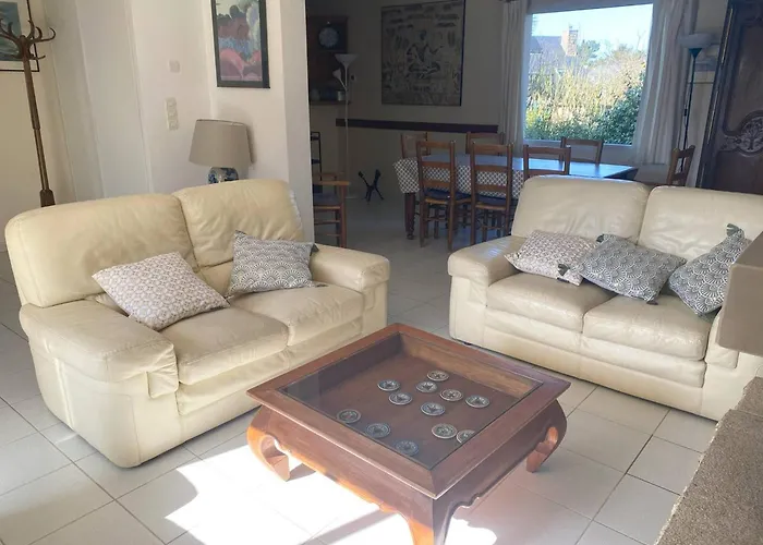 Villa 3 Etoiles Avec Jardin, A 400M De La Plage De Trestraou, Perros-Guirec, 7 Pers, Wifi, Parking - Fr-1-368-8
